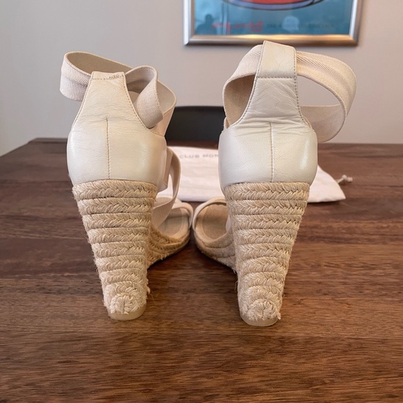 Club Monaco Wedge Sandal Sz 40 - Picture 3 of 11